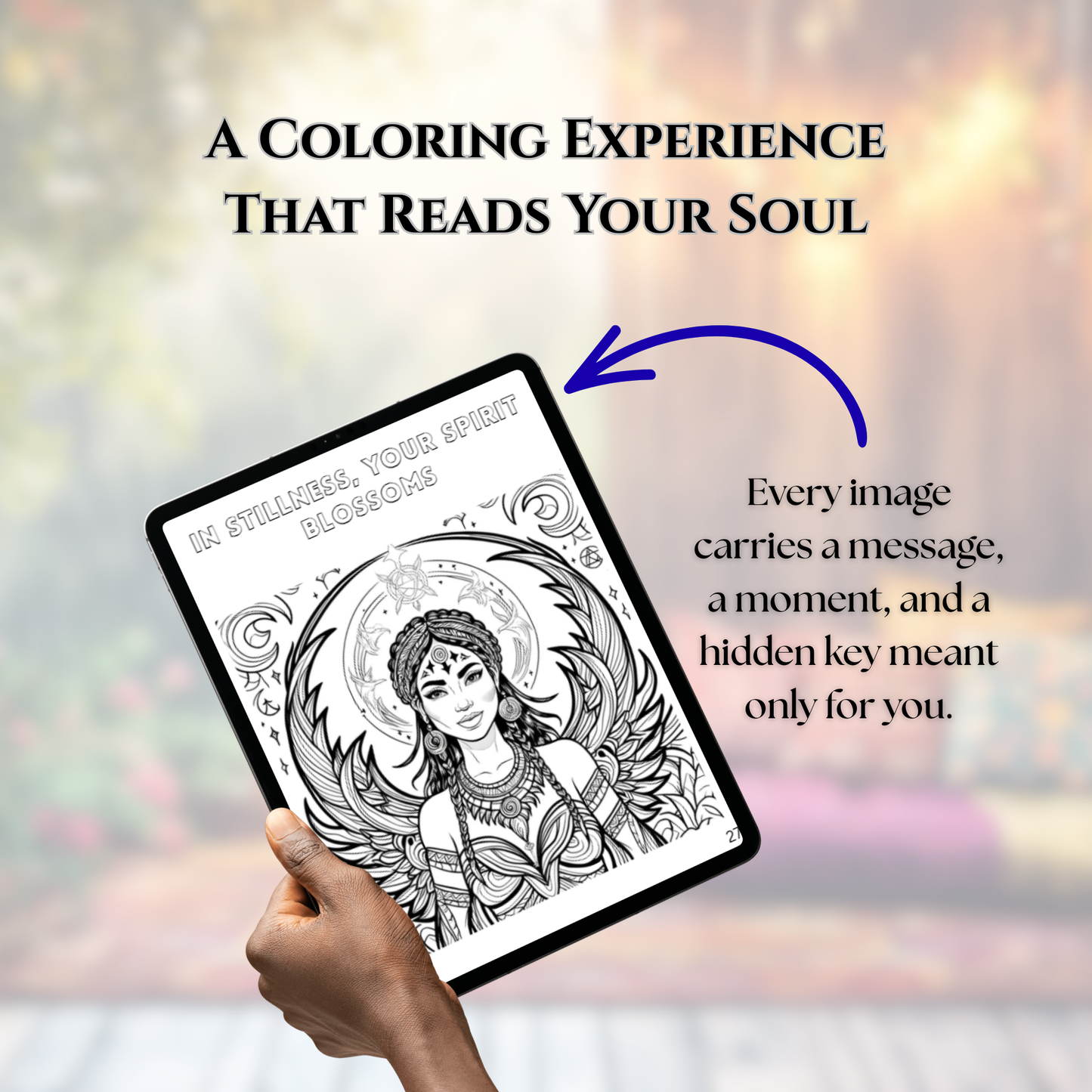Awaken Your Colors: A Soulful Art Journey (Printable Coloring Book)