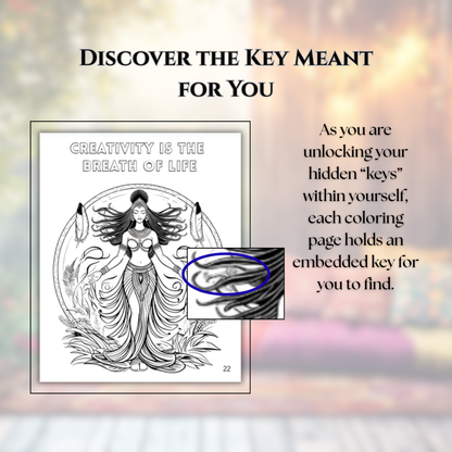 Awaken Your Colors: A Soulful Art Journey (Printable Coloring Book)