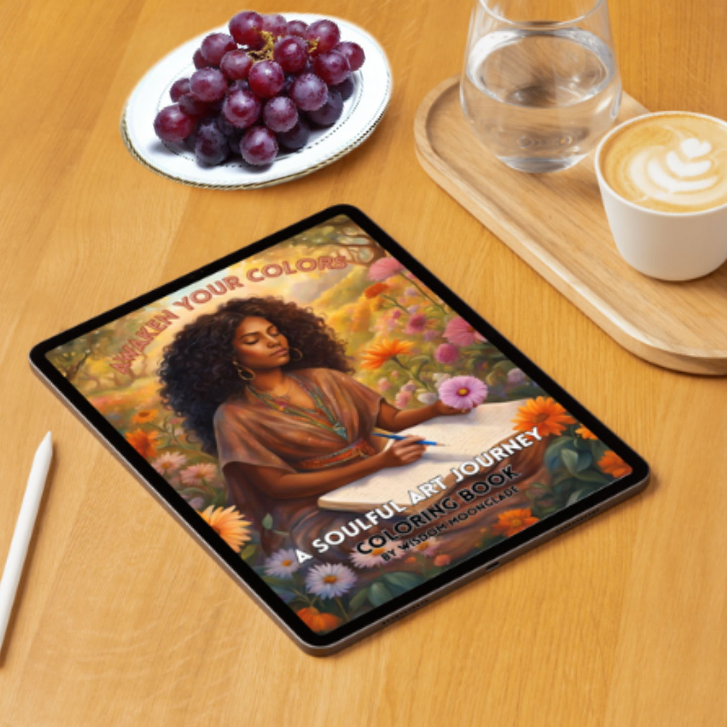 Awaken Your Colors: A Soulful Art Journey (Printable Coloring Book)