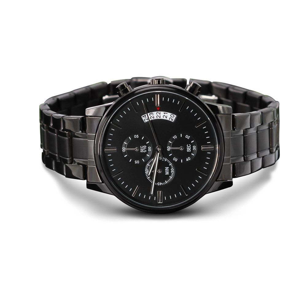 Graduation Gift for Him | Earned & Elevated Chronograph Watch