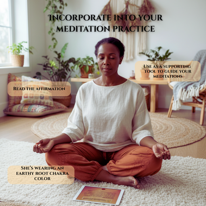 The Inner Glow Set: Chakra Affirmations for Realignment & Relief – Digital Download