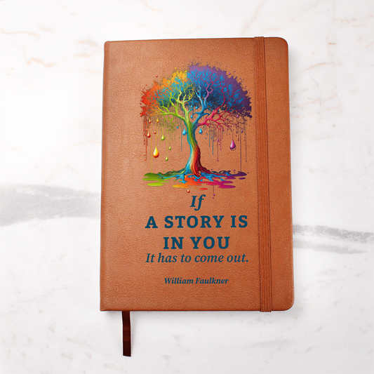 The Story Within Journal | Premium Vegan Leather Notebook