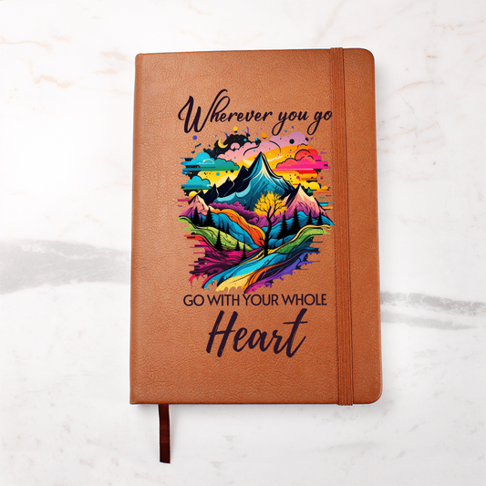 The Heart-Aligned Archives | Premium Vegan Leather Journal