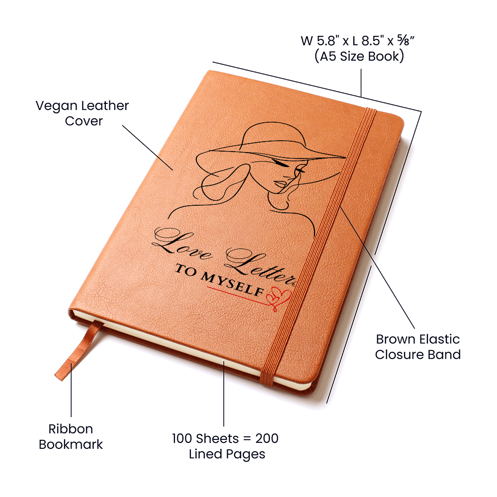 Love Letters To Myself | Premium Leather Journal